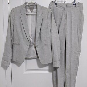 HM Light Grey Suit Set (Blazer & Pants)